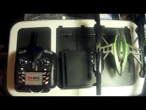 JXD 510G X-Predator FPV Quadcopter Drone Unboxing Video Review