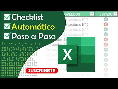 Checklist INTERACTIVO en Excel - SUPER FÁCIL y SENCILLO