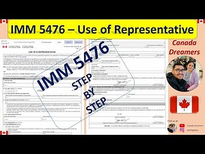 IMM 5476 - Use of Representative - Spousal Sponsorship Canada