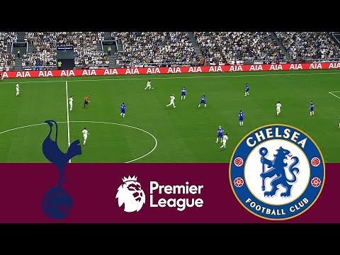 Tottenham Hotspur vs Chelsea 1-4 Premier League - Video Game Simulation pes 2021