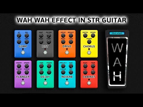 VST Funk Guitar Wah with Mod Wheel | STR Guitar Kontakt library vsti