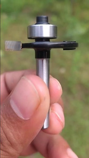 Using Slot Cutter Router Bit For The First Time 😁 #cuttingskills #woodworking #woodscraft