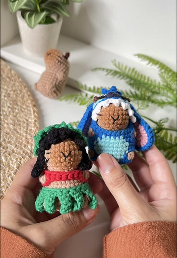 Capibaras a Crochet: Tutorial y Patrones en 3 Idiomas