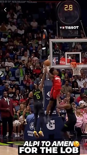 Must WATCH Alpo Ally OOP To Amen THOMPSON 🤪#mustwatch #nba #alperensengun #amenthompson #sports
