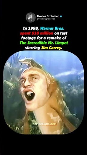 When Jim Carrey Became The Incredible Mr. Limpet 🐟🦈