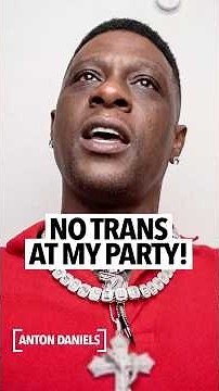 Boosie says no trans people can come to his pool party, triggers anger from the gay community again