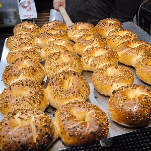 10M views · 229K reactions | One of New York City’s most iconic foods is the bagel, and Utopia Bagels in Queens has been a destination for both locals and tourists for over 40 years. | Insider Food | Facebook