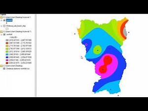 Interpolation in GIS Inverse Distance Weighting (IDW)