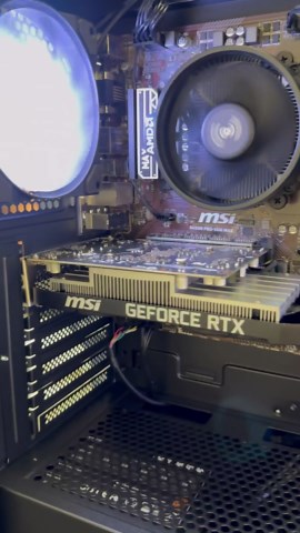 PC Gaming Desktop Gamer Computer Intel Core I5 10400F, GeForce RTX 2060 6GB, 16 GB Ram (2x8) 480 Gb SSD, USB-C WiFi, Hdmi, Mouse and Keyboard Gamer, Win 11 Home