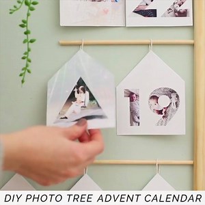 11K views · 42 reactions | Countdown to Christmas in style. Minimal, personal and heartwarming—this Photo Tree Advent Calendar from Fall For DIY checks all the boxes. Check out the tutorial and then get a free trial of Photoshop Elements: https://bit.ly/2S2mfEV | Adobe Photoshop Elements & Premiere Elements | Facebook