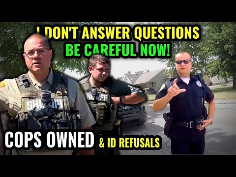 Cops Get Put In Their Place Real Bad! ID Refusals & 1st Amendment Audit Compilation Police Fail