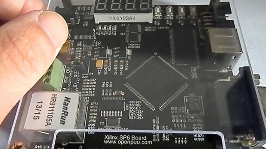 Spartan6 xc6slx9 xilinx fpga 开发板