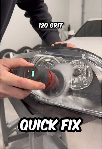 Headlight Scratch Repair Guide for Car Detailing