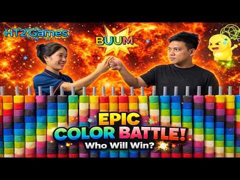🔥 EPIC Color Battle! Who Will Win? 💥