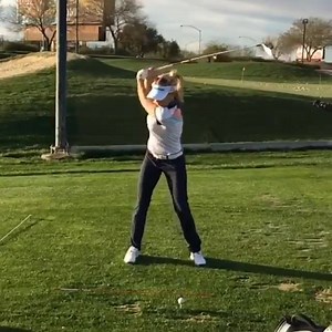 50 reactions · 3 comments | Do you remember Natalie Gulbis ' unorthodox swing with the dip after impact? It's gone! Changing your swing so radically while trying to make a living as a playing professional takes courage and determination. Natalie's got both and she's over her injuries, swinging well and ready to compete again. | Women's Golf | Facebook