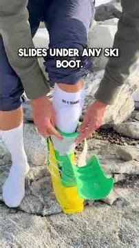 No More Shin Pain While Skiing