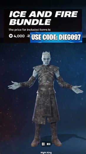 ICE & FIRE BUNDLE - GAME OF THRONES in FORTNITE