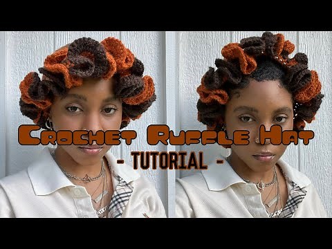 Quick and Easy Crochet Ruffle Bucket Hat Tutorial
