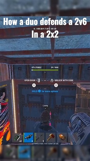 Rust Frontier on Instagram: "How a duo defends a 2v6 In a 2x2 #rust #rustgame #rusttok #rustmontage #rustconsole #rust #rustgame #rustgameplay #rustgaming #rustpro #rustraids #rustfunny #rustmemes #rustclips #rustclip #rustshooting #games #gamer #gamer #gamerofinstagram #fyp"