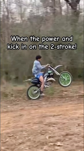 The INSANE moment a 2-stroke hits the powerband!