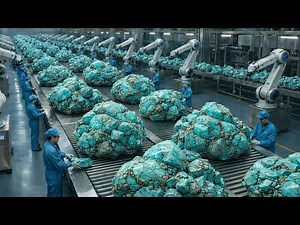 Inside the Turquoise Factory – Million-Dollar Products Made from Blue Stone