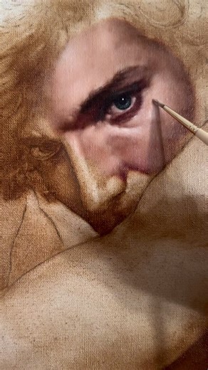 Oil painting…work in progress by GIORGIO DANTE #art #oilpainting #giorgiodante | Giorgio Dante