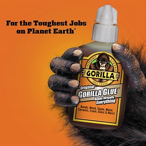 17K views · 1.2K reactions | Original Gorilla Glue expands into materials to form an incredibly strong bond to virtually anything. | The Gorilla Glue Company | Facebook