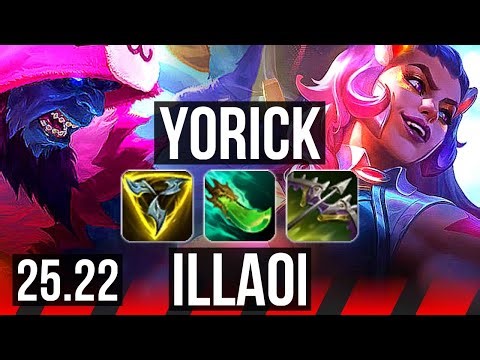 YORICK vs ILLAOI (TOP) | 9/3/7 | NA Master | 25.22