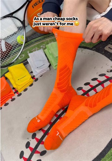 Boost Your Athletic Performance with These Must-Have Socks!🧦💪#menssocks #footwear #runningsocks #basketballsocks #workouttips #sportswear #comfortable #sportsocks