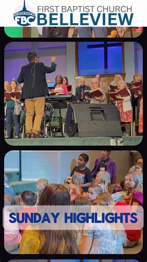 In Genesis 1:2-27, we learn that when God speaks, creation happens, what was formless takes shape, and what was empty becomes filled. What a blessing it is to come together in Christ and worship Him on Sundays at FBC Belleview. We look forward to seeing you next Sunday at 10:45 a.m.! #FBCBelleview #SundayHighlights | Belleview First Baptist Church