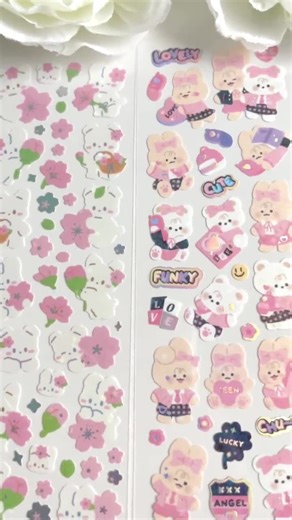 Bundle of 2 Kawaii Sticker Sheets, Cute Sticker Sheets - Etsy