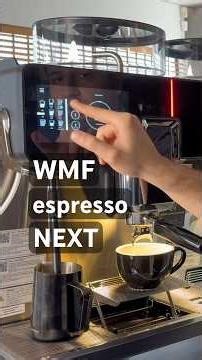 WMF espresso NEXT: making a drink!