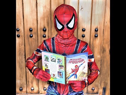 "The Amazing Spider-Man" - Read with Spider-Man! Children's Book Read Along!