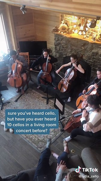 Enchanting Adagio for Strings Performance by 10 Cellos