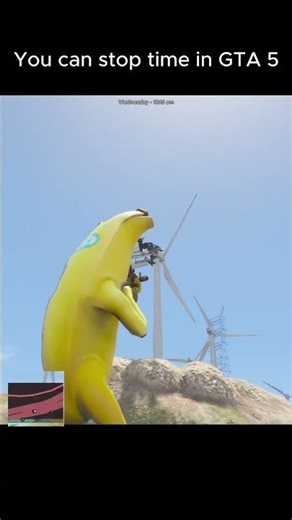 You can stop time in GTA 5 #gta #shorts