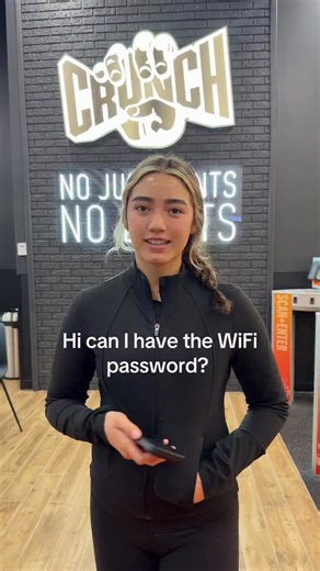 This isn’t actually our WiFi password 😂 Sign up today for only 26 cents! This deal is too good to pass up! | Crunch Fitness