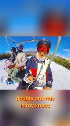 Skiing with Arthritis: SnowGo Makes it Possible #shorts