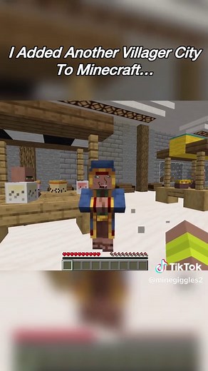 Building Another Villager City in Minecraft