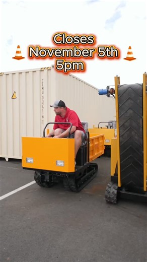 🚨 SURPLUS EQUIPMENT AUCTION – NOW LIVE 🗓️ Starts: Oct. 29 | Ends: Nov. 5 @ 5PM (Online Only) We’re liquidating big inventory and everything sells to the highest bidder. No reserves. No retail markups. 🔧 Featured items include: • 40' Storage Containers • SD Launch Mobile Rock Crusher • 11' Jobsite Storage Containers • Mobile & Portable Restrooms • 45’x25’ Steel Barn Sheds • 33’ Double Garage Sheds • 20’x12’ Livestock Sheds • Mini Skid Steers & Launch Dumpers • Rotary Tiller Attachments • Elect