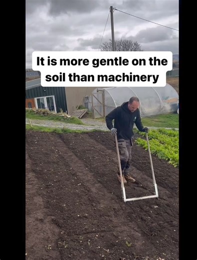 The broadfork is a great piece of equipment. #broadfork #gardening #gardeningtips #soil #soilstructure #nodig #protectnature #protectwildlife #soilbiology #marketgarden #growingfood #growyourown #gardeningtools #gardenlove #soilpreparation #localfood #organic #healthyfood #homegrown | Portnoo Market Garden