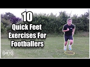 How To Get Faster Feet For Football | 10 Speed Ring Exercises To Increase Foot Speed