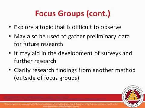 Qualitative Data Collection