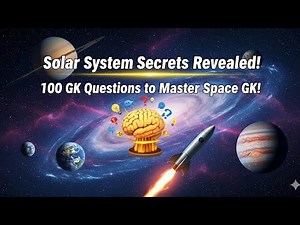 Solar System Secrets Revealed! 100 GK Questions to Master Space GK!​🚀​🪐​🤯 #solarsystem #gk #space