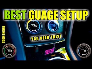 Revel VLS Wideband & Oil Pressure Gauge Install – Must-Have for WRX STI!
