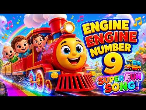 Engine Engine Number 9 Song Nursery Rhymes for Kids & Baby Songs
