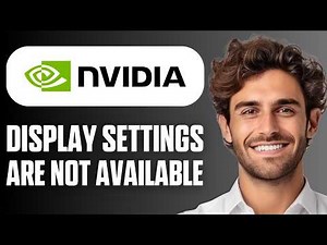 How To Fix NVIDIA Display Settings Are Not Available (Windows 11) (Easy Guide 2026)