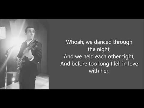 Glee - I Saw Her Standing There (Lyrics)