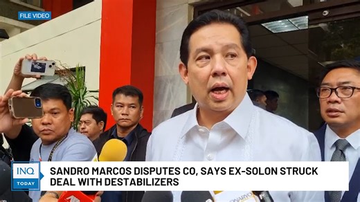 House Majority Leader Sandro Marcos disputes former Ako Bicol party-list Rep. Zaldy Co’s claims that he had insertions in the 2025 national budget, adding that they received intelligence reports that the ex-solon is working with people who are trying to bring down the government. Read more: https://inqnews.net/SandroDisputesZaldyCo | INQUIRER.net