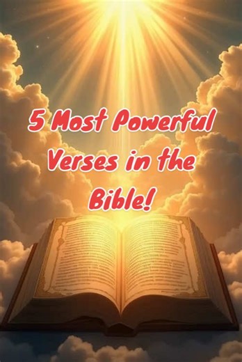 5 Most Powerful Verses in the Bible! #epicstories #biblestories #biblestudy #bibleverse #powerfulverse #christianity #god #bible #faith #JesusAppearance