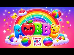 ABC Song for Kids – Fun Learning with A to Z | Learn ABC with Cute Objects